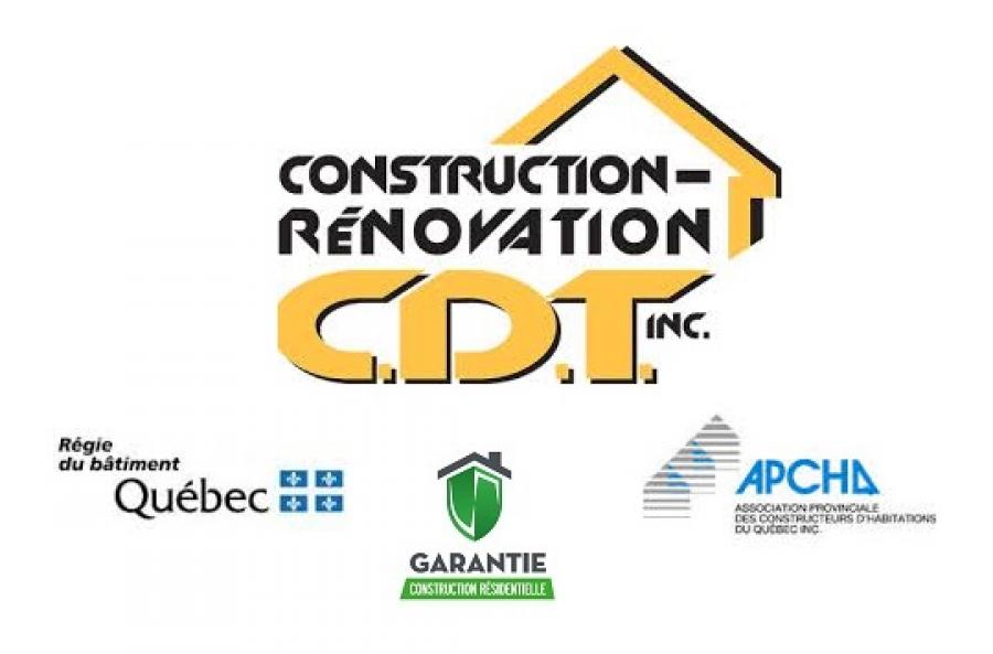 CONSTRUCTION-RÉNOVATON C.D.T.St-Raphaël Lévis Chaudière-Appalache Logo